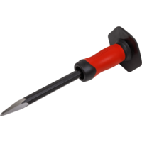 Sealey Point Chisel and Hand Guard Grip 300mm