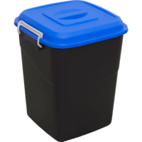 Sealey Polypropylene Refuse/Storage Bin 50l Blue