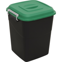 Sealey Polypropylene Refuse/Storage Bin 50l Green
