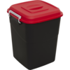 Sealey Polypropylene Refuse/Storage Bin 50l Red