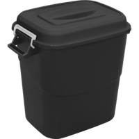 Sealey Polypropylene Refuse/Storage Bin 75l Black