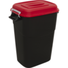 Sealey Polypropylene Refuse/Storage Bin 95l Red