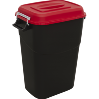 Sealey Polypropylene Refuse/Storage Bin 95l Red