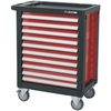Sealey Premier 10 Drawer Roller Cabinet Black / Red