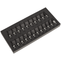 Sealey Premier 22 Piece 3/8" Drive Torx,  Hex and Spline Socket Bit Set 3/8"
