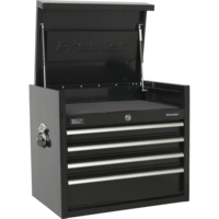 Sealey Premier 4 Drawer Tool Chest Black