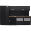 Sealey Premier MSS Oak Worktop Storage System Combo 3255mm 690mm 2110mm