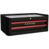Sealey Premier Retro Style 2 Drawer Mid Tool Chest Black / Red
