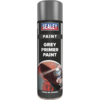 Sealey Primer Aerosol Spray Paint Grey 500ml
