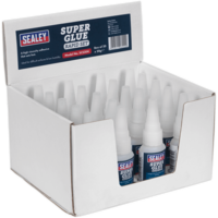 Sealey Rapid Set Super Glue 20ml Pack of 20