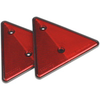 Sealey Rear Reflective Red Triangle Pack of 2