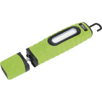 Sealey Rechargeable 360° Inspection Lamp 16 Smd Led + 3W Led Li-ion Green