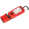 Sealey Rechargeable 360° Inspection Lamp 2W Cob + 1W Led Li-ion Red
