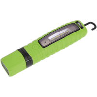 Sealey Rechargeable 360° Inspection Lamp 3w 10 LED Li-ion Green