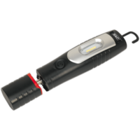 Sealey Rechargeable 360° Inspection Lamp 7 Smd + 3W Led Li-ion Black