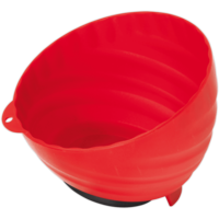 Sealey Red Magnetic Parts Collection Tray 150mm