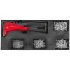 Sealey Riveter & Assorted Rivets Set in Module Tray
