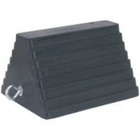 Sealey Rubber Wheel Chock 4.3kg Pack of 1