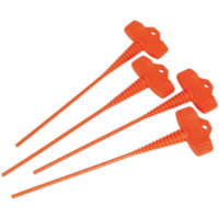 Sealey Sealant and Adhesive Applicator Nozzle Stopper Pack of 4