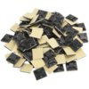 Sealey Self Adhesive Cable Tie Mounts Black 30mm Pack of 100