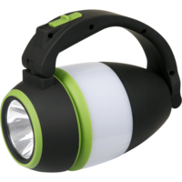 Sealey SMD LED Rechargeable 3 in 1 Spotlight Lantern Torch Black / Green