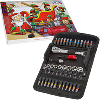 Sealey Socket and Bit Set Advent Calendar In Storage Wallet