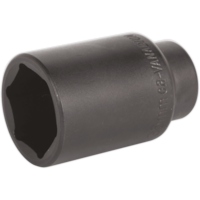 Sealey Specialised 1/2" Drive Hexagon Impact Socket Metric 1/2" 35mm