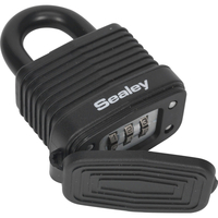 Sealey Steel Weatherproof Combination Padlock 42mm Standard