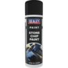 Sealey Stone Chip Protective Aerosol Spray Paint Pack of 6 Black 500ml