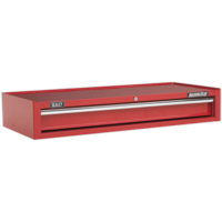 Sealey Superline Pro 1 Drawer Heavy Duty Mid Tool Chest Red