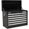 Sealey Superline Pro 10 Drawer Heavy Duty Tool Chest Black