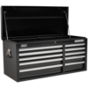 Sealey Superline Pro 10 Drawer Heavy Duty Tool Chest Black