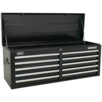 Sealey Superline Pro 10 Drawer Heavy Duty Tool Chest Black