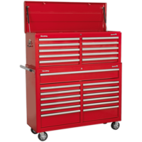 Sealey Superline Pro 23 Drawer Roller Cabinet and Tool Chest Red