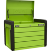 Sealey Superline Pro 4 Drawer Push To Open Tool Chest Green