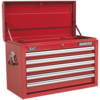 Sealey Superline Pro 5 Drawer Tool Chest Red