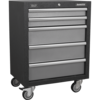 Sealey Superline Pro Modular Mobile Cabinet 5 Drawer MSS System Black / Grey