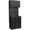 Sealey Superline Pro MSS Cabinet Pegboard Workstation Black