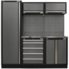 Sealey Superline Pro MSS Stainless Steel Worktop Storage Combo 1960mm 485mm 2000mm