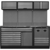 Sealey Superline Pro MSS Stainless Steel Worktop Storage Combo 2040mm 460mm 2000mm