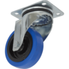 Sealey Swivel Plate Castor Blue Elastic 100mm
