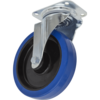 Sealey Swivel Plate Castor Blue Elastic 200mm