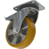 Sealey Swivel Plate Total Lock Castor Polyurethane 160mm