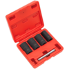 Sealey SX201 5 Piece 1/2" Drive Locking Wheel Nut Removal Set 1/2"