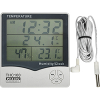 Sealey THC100 Thermometer,  Hygrometer & Clock
