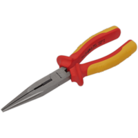 Sealey VDE Insulated Long Nose Pliers 200mm