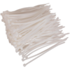 Sealey White Cable Ties 100mm 2.5mm