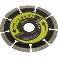 Sealey Worksafe Value Segmented Diamond Cutting Disc 115mm 22mm