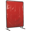 Sealey Workshop Welding Curtain and Frame 1300mm 1750mm