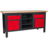 Sealey Workstation with 2 Drawers,  2 Cupboards 1.69m